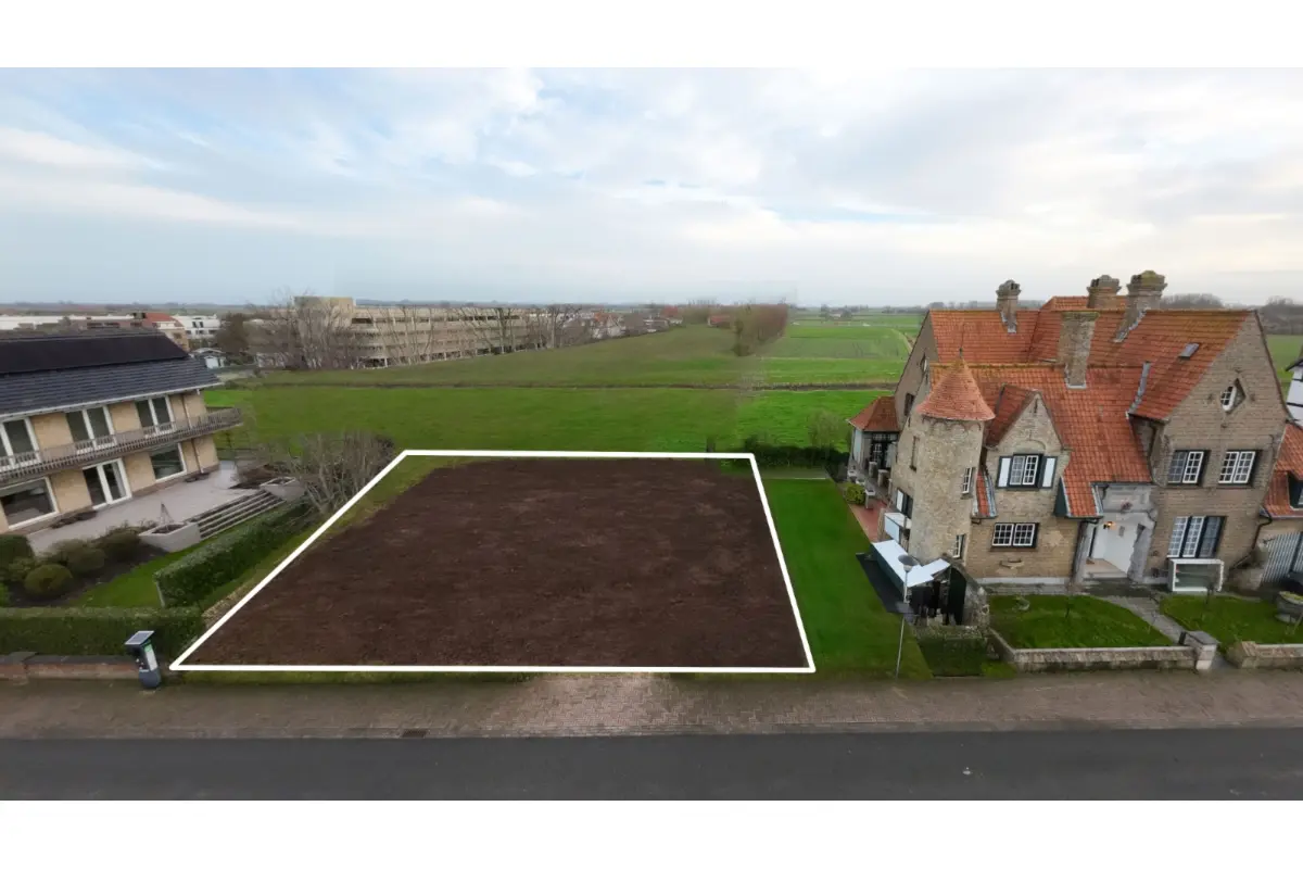 Grond te  koop in Middelkerke 8430 550000.00€  slaapkamers m² - Zoekertje 649651