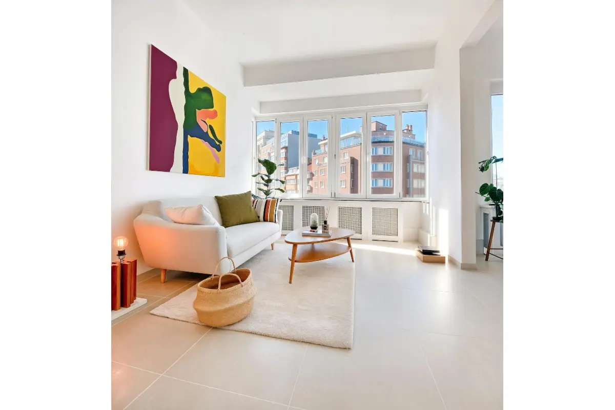 Appartement te  huur in Elsene 1050 2550.00€  slaapkamers m² - Zoekertje 650596