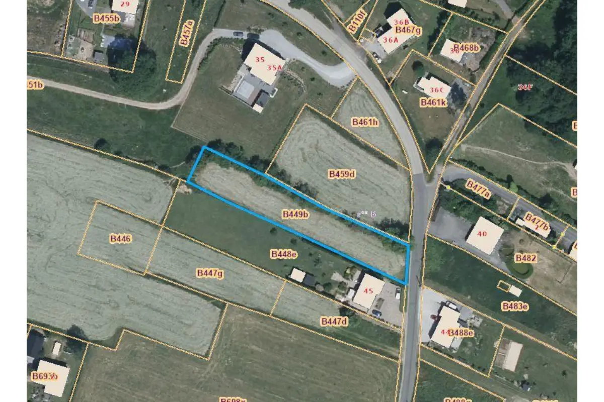 Grond te  koop in Hastière-Lavaux 5540 67500.00€  slaapkamers m² - Zoekertje 652051