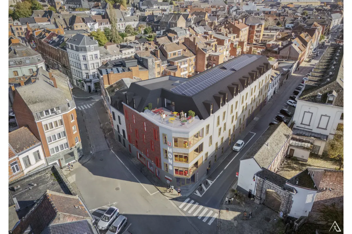 Appartement te  koop in Bergen 7000 156000.00€  slaapkamers 13.00m² - Zoekertje 651842