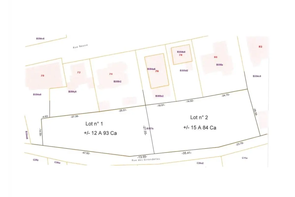 Terrain à vendre à Couvin 5660 52500.00€  chambres m² - annonce 652541