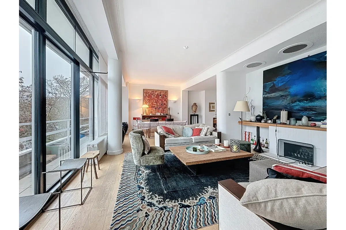 Appartement te  huur in Elsene 1050 1890.00€ 1 slaapkamers 100.00m² - Zoekertje 652579