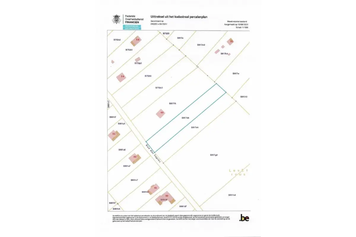 Terrain à vendre à Soy 6997 95000.00€  chambres m² - annonce 652354
