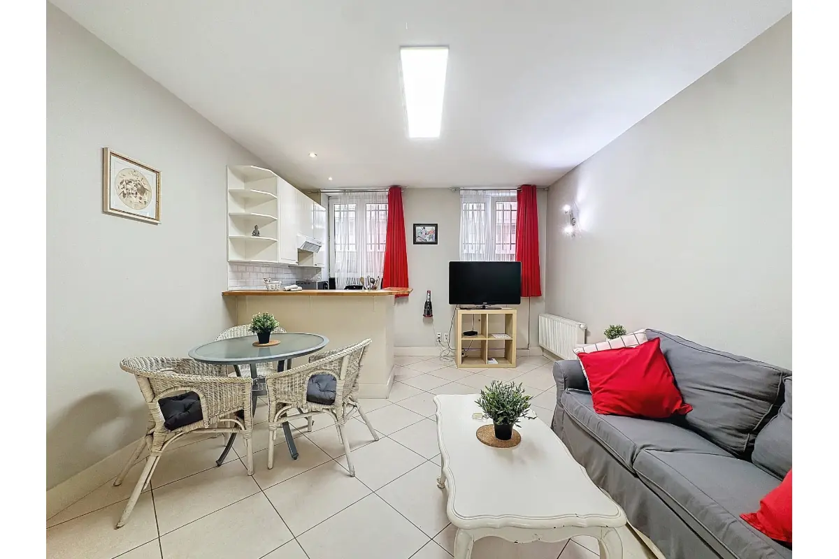 Appartement à  à Bruxelles 1000 858.00€ 1 chambres m² - annonce 652575