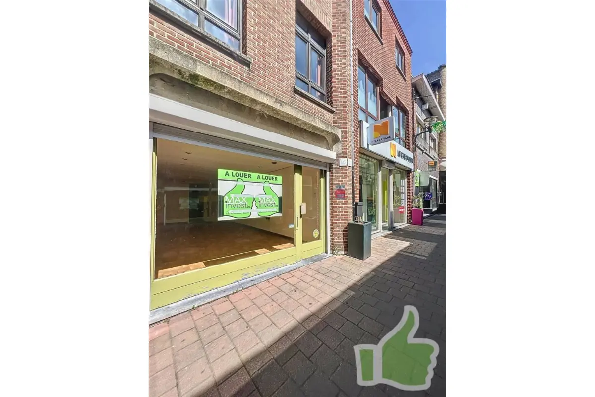 Commerce à vendre à Mouscron 7700 55000.00€  chambres m² - annonce 652954