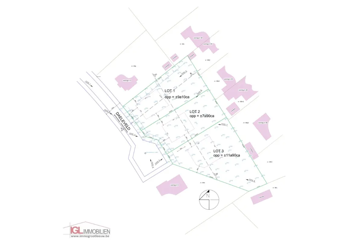 Grond te  koop in Bellingen 1674 345000.00€  slaapkamers m² - Zoekertje 653863