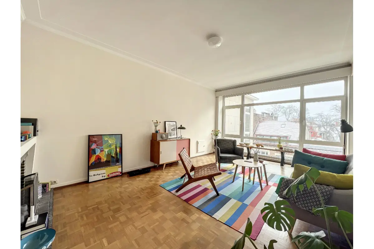 Appartement te  huur in Elsene 1050 1550.00€ 2 slaapkamers 85.00m² - Zoekertje 653784