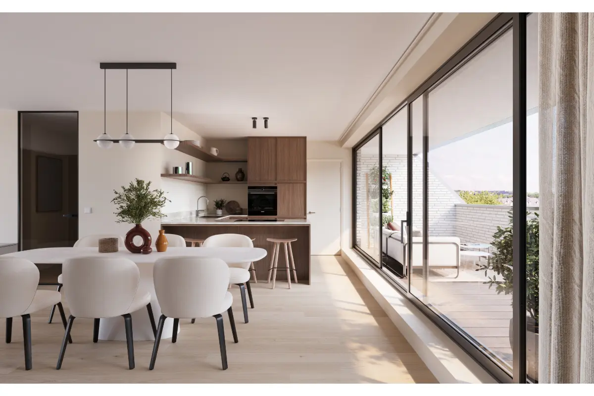 Appartement à vendre à Borsbeke 9552 355400.00€ 3 chambres 120.00m² - annonce 654938