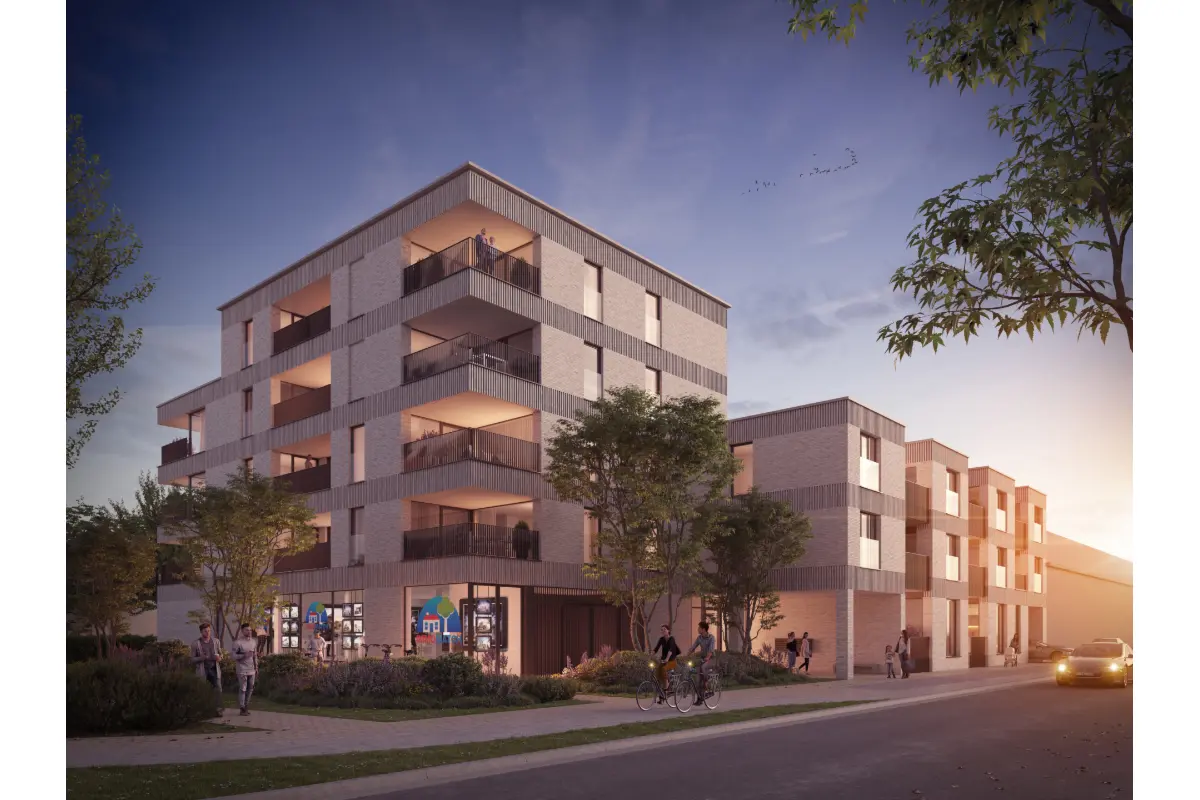 Appartement à vendre à Zwijnaarde 9052 530328.00€ 3 chambres 126.87m² - annonce 655516