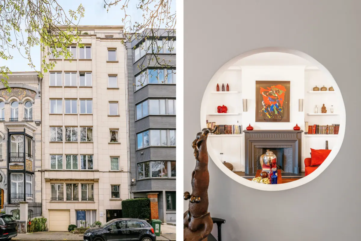 Appartement te  in Ukkel 1180 595000.00€ 3 slaapkamers 146.00m² - Zoekertje 657513