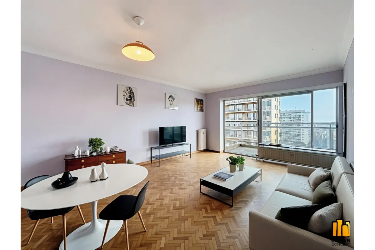 Appartement te  koop in Laken 1020 149000.00€ 1 slaapkamers 57.00m² - Zoekertje 660656