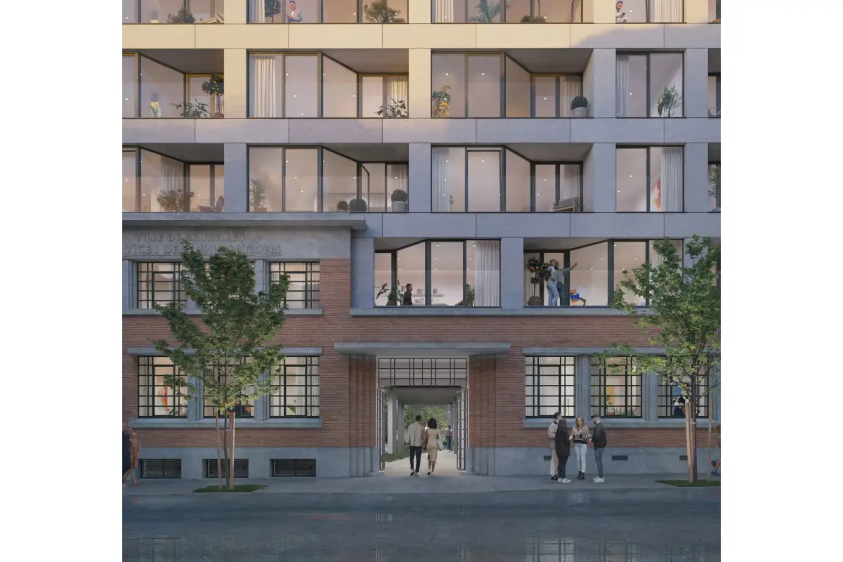 Studio à vendre à Evere 1140 315000.00€ 0 chambres 58.00m² - annonce 661567