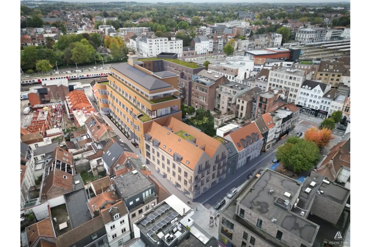 Appartement te  koop in Kortrijk 8500 152000.00€ 1 slaapkamers 36.80m² - Zoekertje 662083