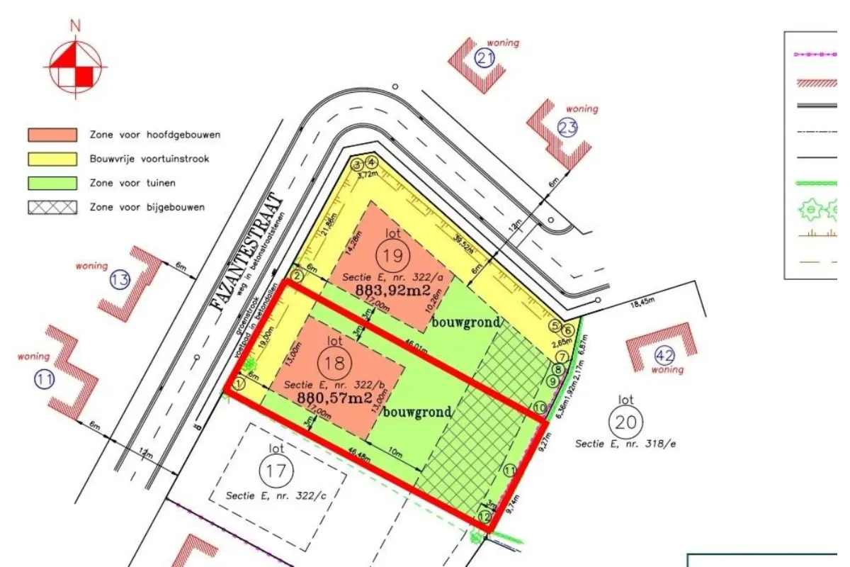 Terrain à vendre à Lille 2275 225000.00€  chambres m² - annonce 663200