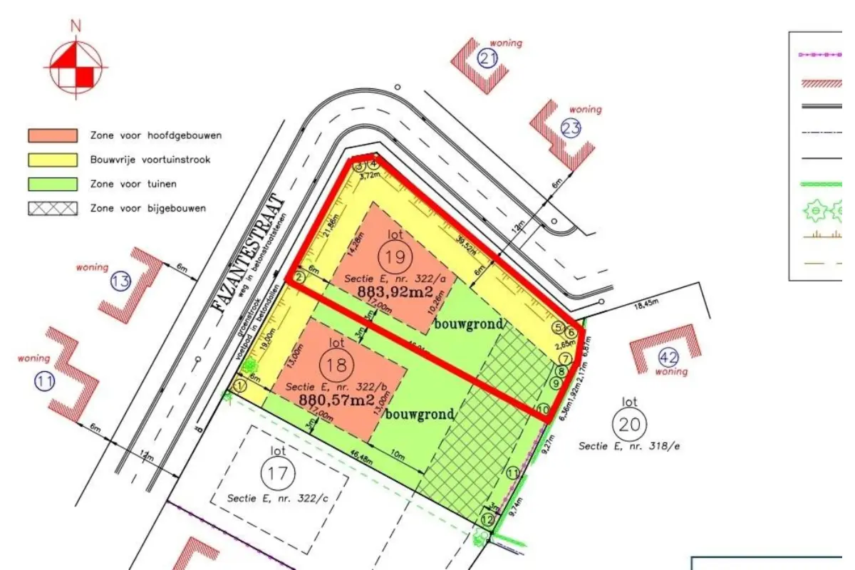 Terrain à vendre à Lille 2275 225000.00€  chambres m² - annonce 663201