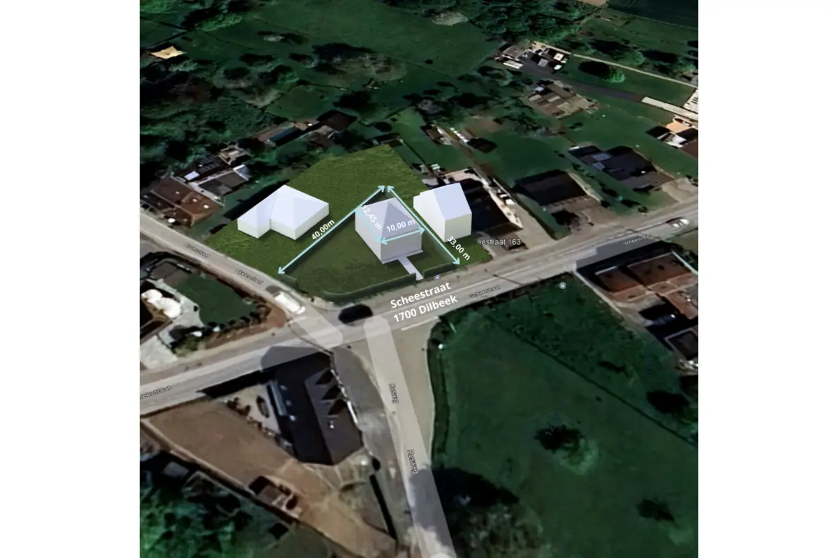 Terrain à vendre à Schepdael 1703 240000.00€  chambres m² - annonce 663375