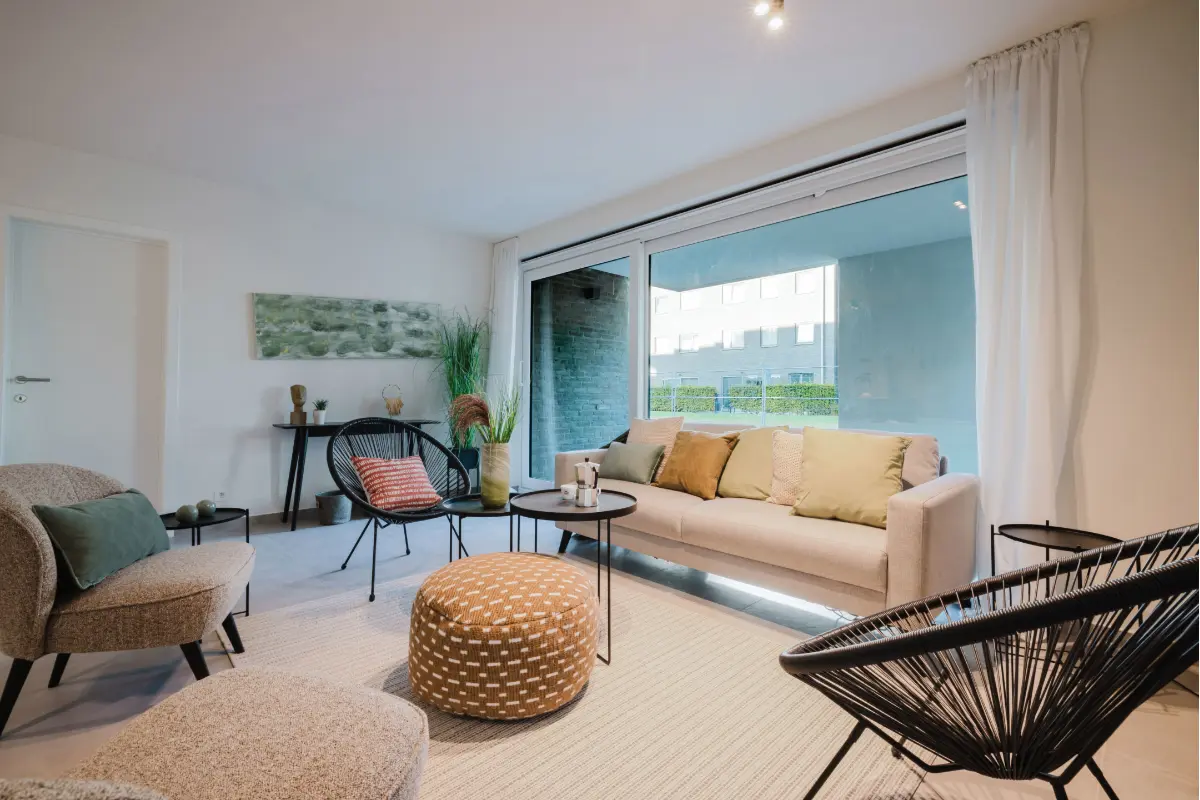 Appartement te  koop in Oostakker 9041 434000.00€ 3 slaapkamers 114.00m² - Zoekertje 663455