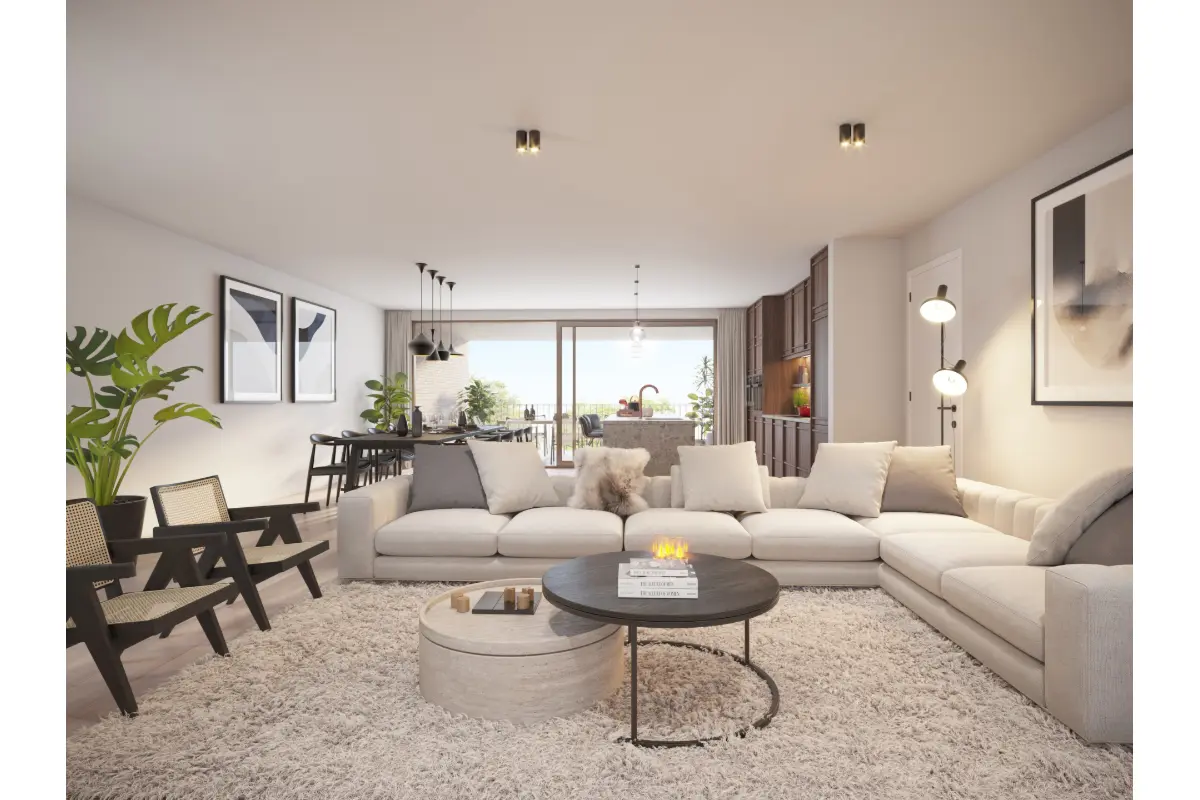 Appartement te  koop in Zwijnaarde 9052 429172.00€ 2 slaapkamers 100.21m² - Zoekertje 665598