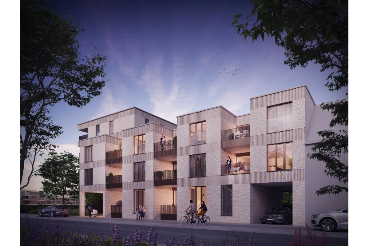 Appartement te  koop in Zwijnaarde 9052 419368.00€ 2 slaapkamers 99.60m² - Zoekertje 665591