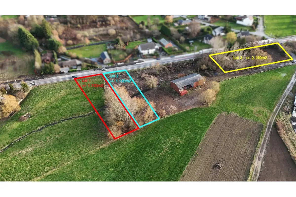 Terrain à vendre à Burdinne 4210 59000.00€  chambres m² - annonce 666251