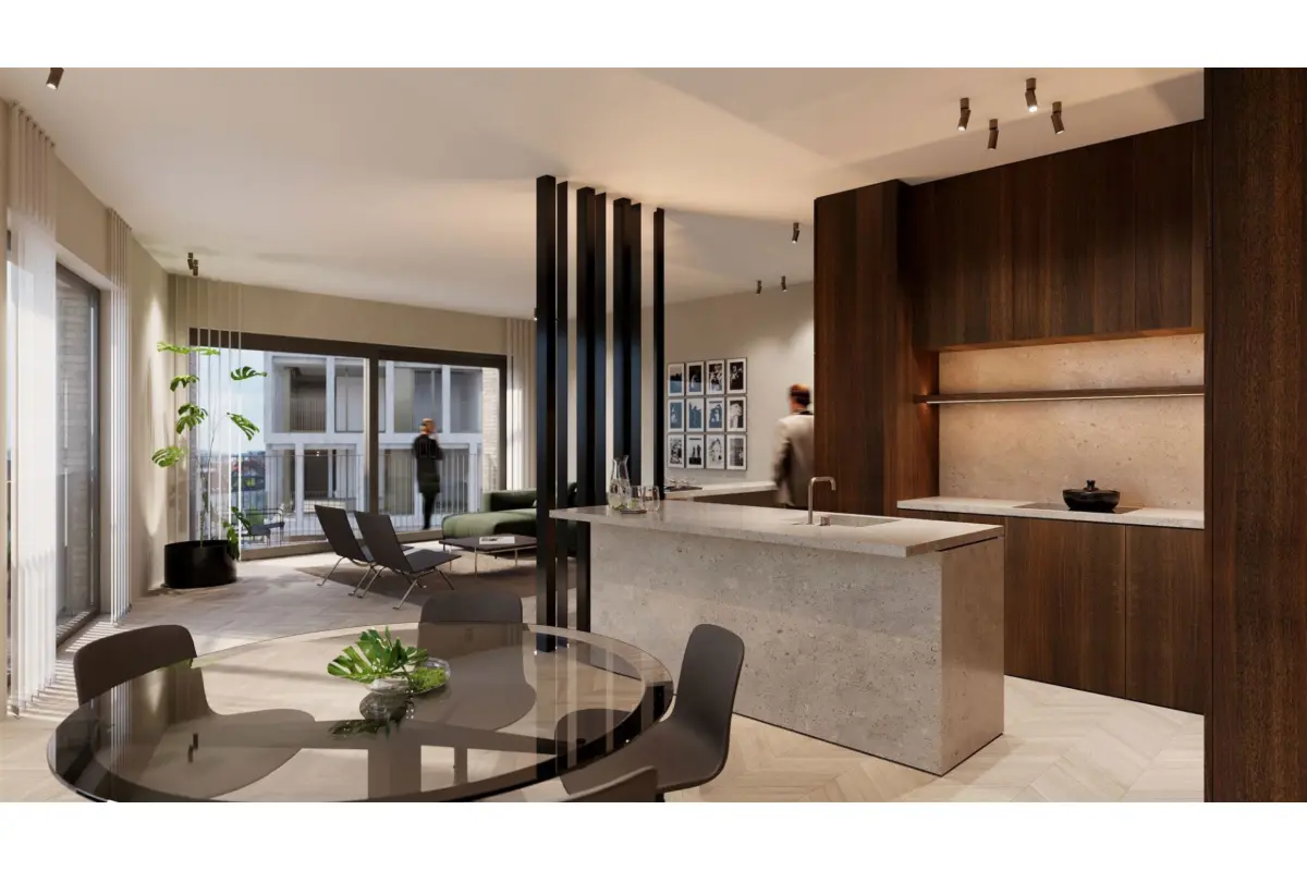 Appartement te  koop in Brussel 1000 505000.00€ 3 slaapkamers 113.00m² - Zoekertje 666258