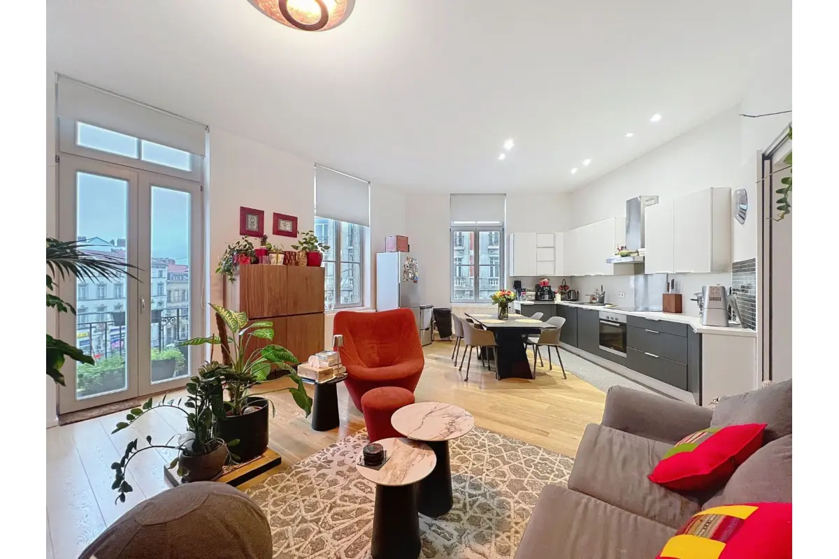 Appartement à louer à Saint-Gilles 1060 1250.00€ 2 chambres 94.00m² - annonce 665993