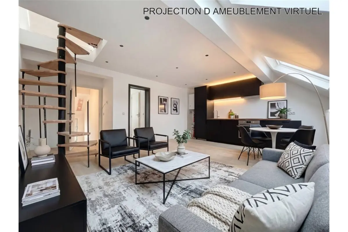 Duplex à louer à Ixelles 1050 1395.00€ 2 chambres 75.00m² - annonce 667914