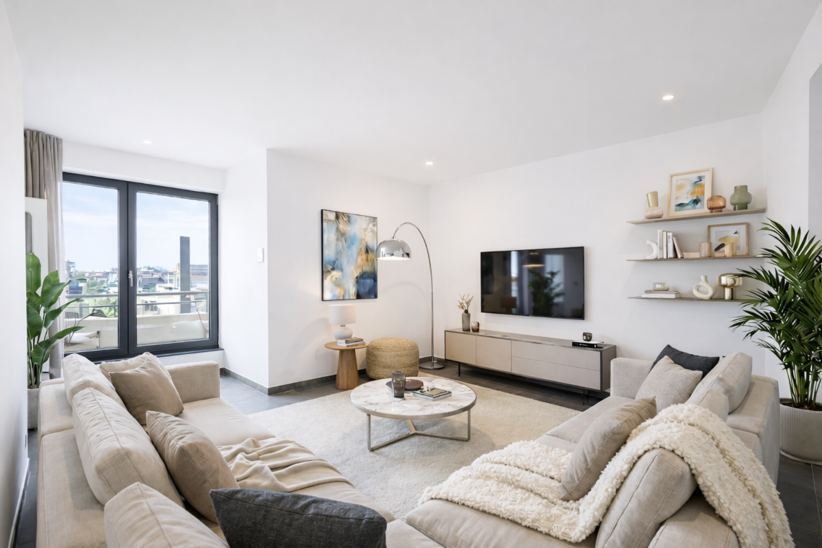 Appartement te  koop in Jette 1090 289000.00€ 1 slaapkamers 62.00m² - Zoekertje 669240