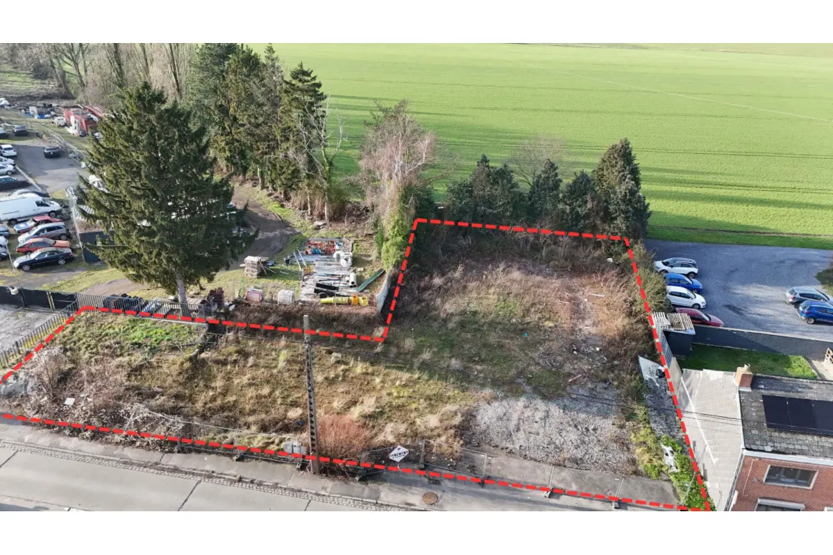 Grond te  koop in Boussu 7300 195000.00€  slaapkamers m² - Zoekertje 671952