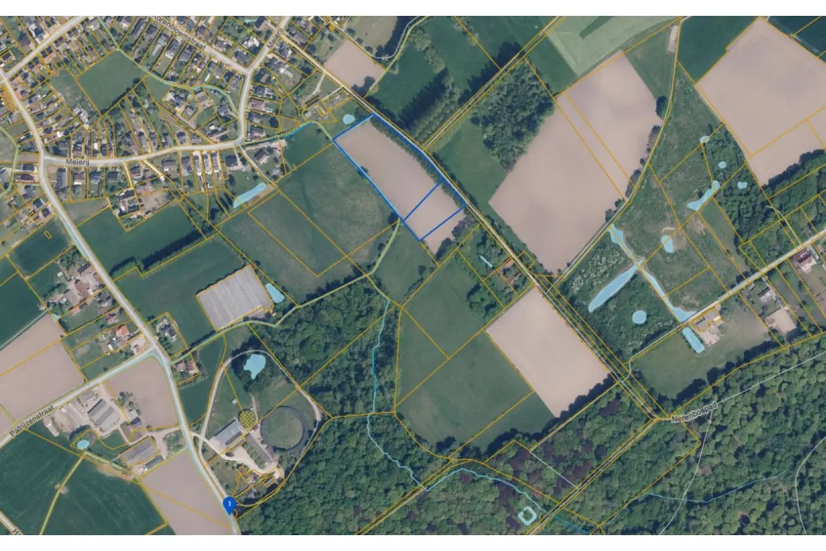 Grond te  koop in Bottelare 9820 143120.00€  slaapkamers m² - Zoekertje 672435