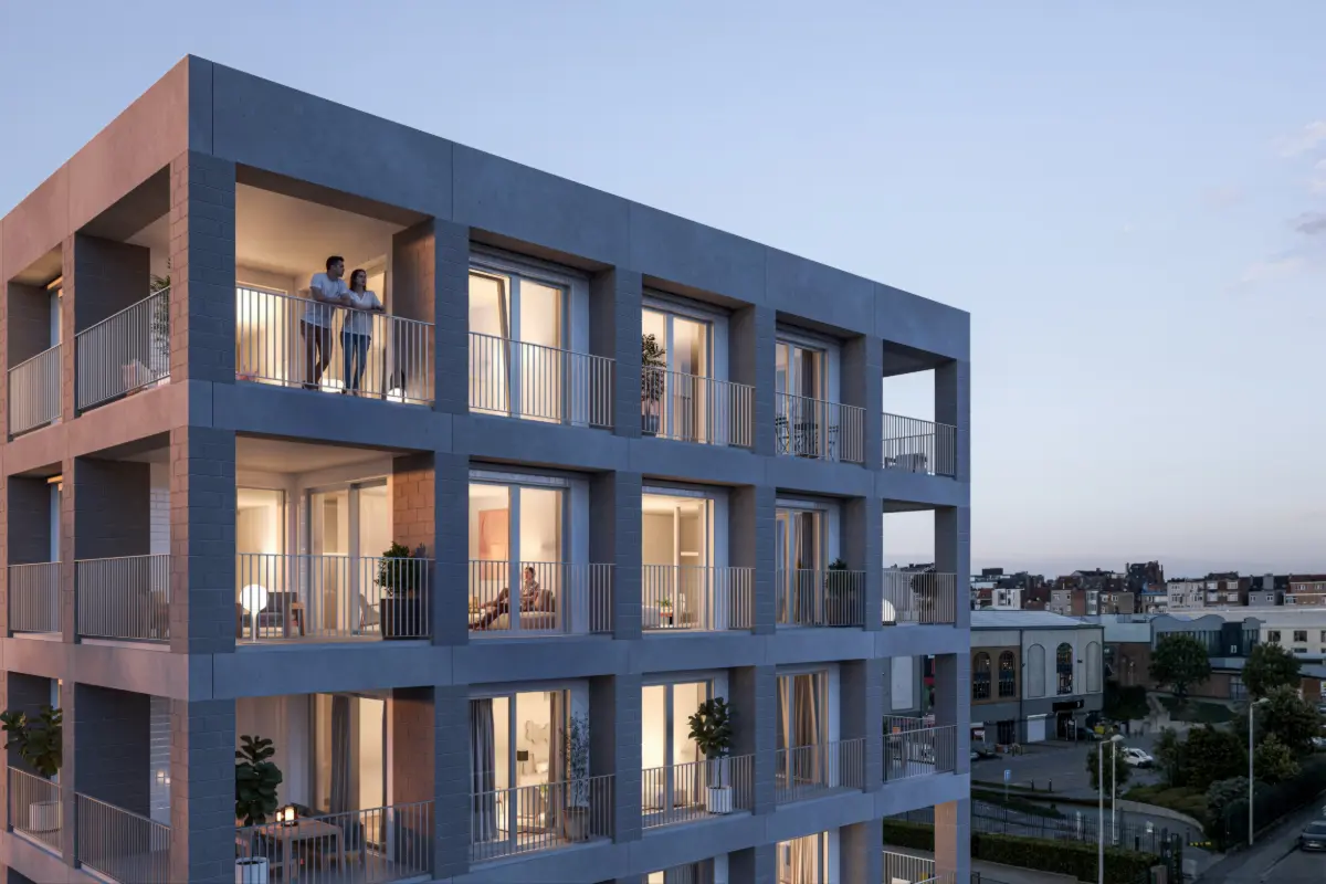 Appartement te  koop in Anderlecht 1070 0.00€ 1 slaapkamers m² - Zoekertje 672702