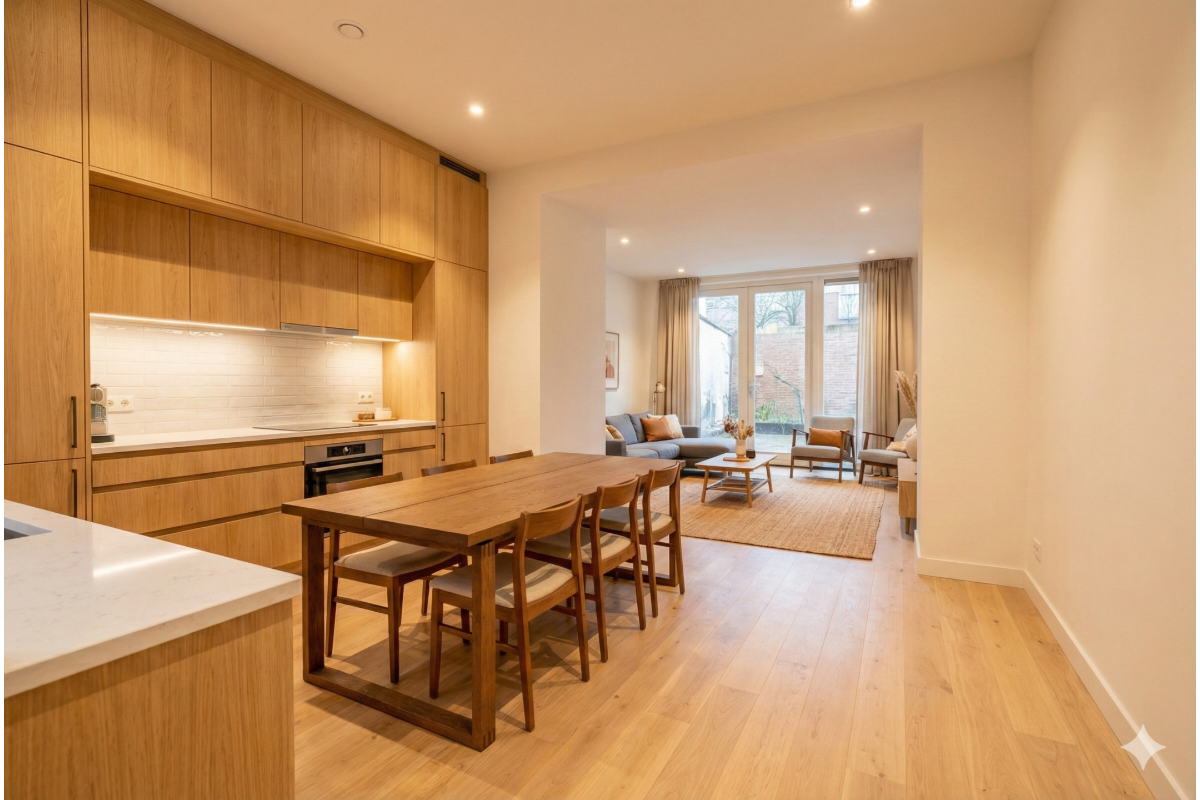 Duplex te  koop in Sint-Jans-Molenbeek 1080 385000.00€ 2 slaapkamers 145.00m² - Zoekertje 672620