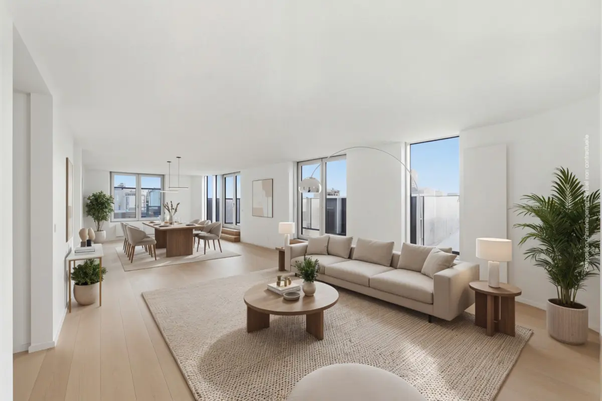 Appartement te  in Elsene 1050 975000.00€ 2 slaapkamers 190.00m² - Zoekertje 673117