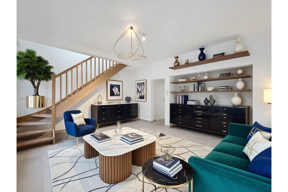 Duplex te  huur in Ukkel 1180 1450.00€ 2 slaapkamers 80.00m² - Zoekertje 674245