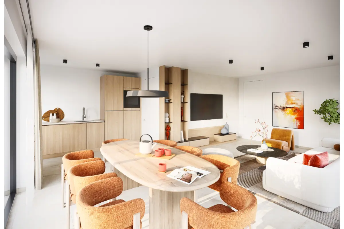 Appartement à vendre à Oostakker 9041 389000.00€ 2 chambres 90.20m² - annonce 674532