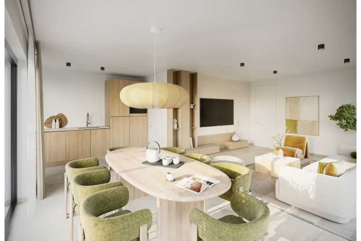 Appartement à vendre à Oostakker 9041 450000.00€ 3 chambres 106.98m² - annonce 674534