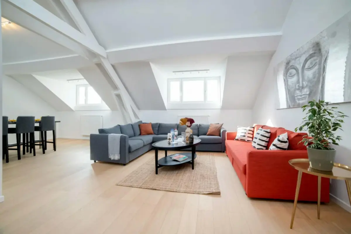 Appartement te  huur in Elsene 1050 4000.00€  slaapkamers m² - Zoekertje 674513