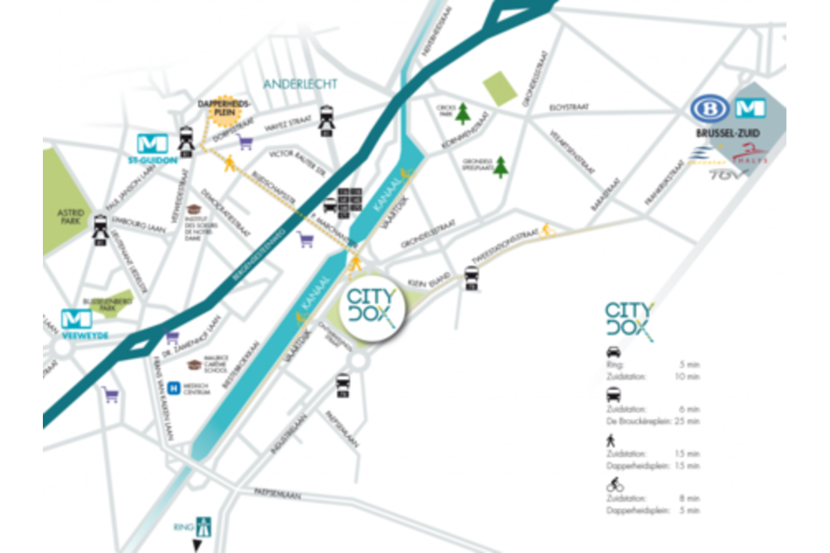 Parking & garage te  huur in Anderlecht 1070 100.00€  slaapkamers m² - Zoekertje 674831