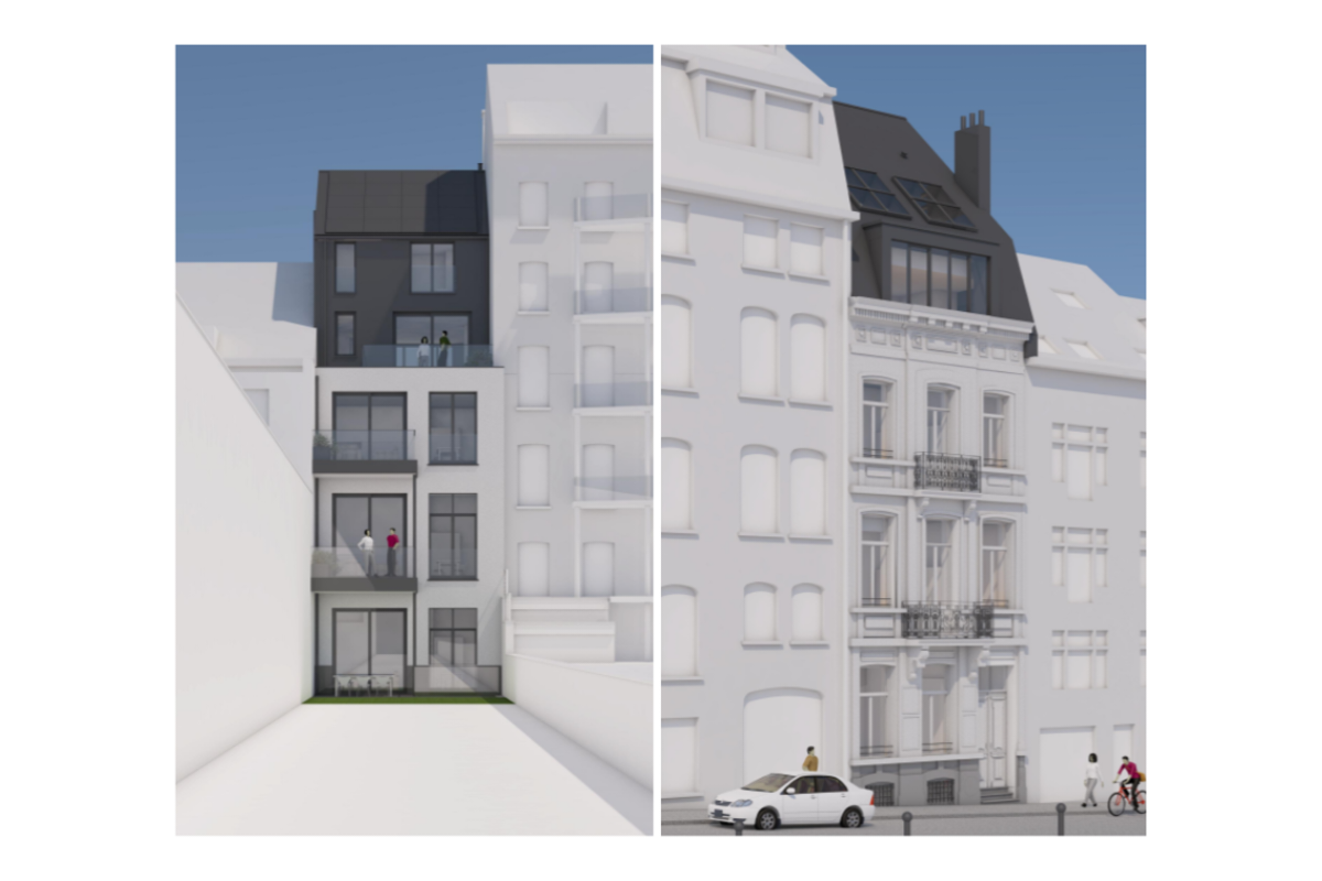 Appartementsgebouw te  koop in Etterbeek 1040 1200000.00€ 8 slaapkamers 430.00m² - Zoekertje 675724