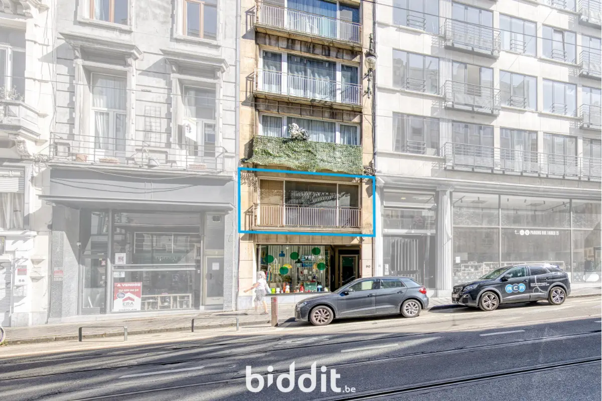 Studio à vendre à Saint-Gilles 1060 90000.00€  chambres m² - annonce 676307