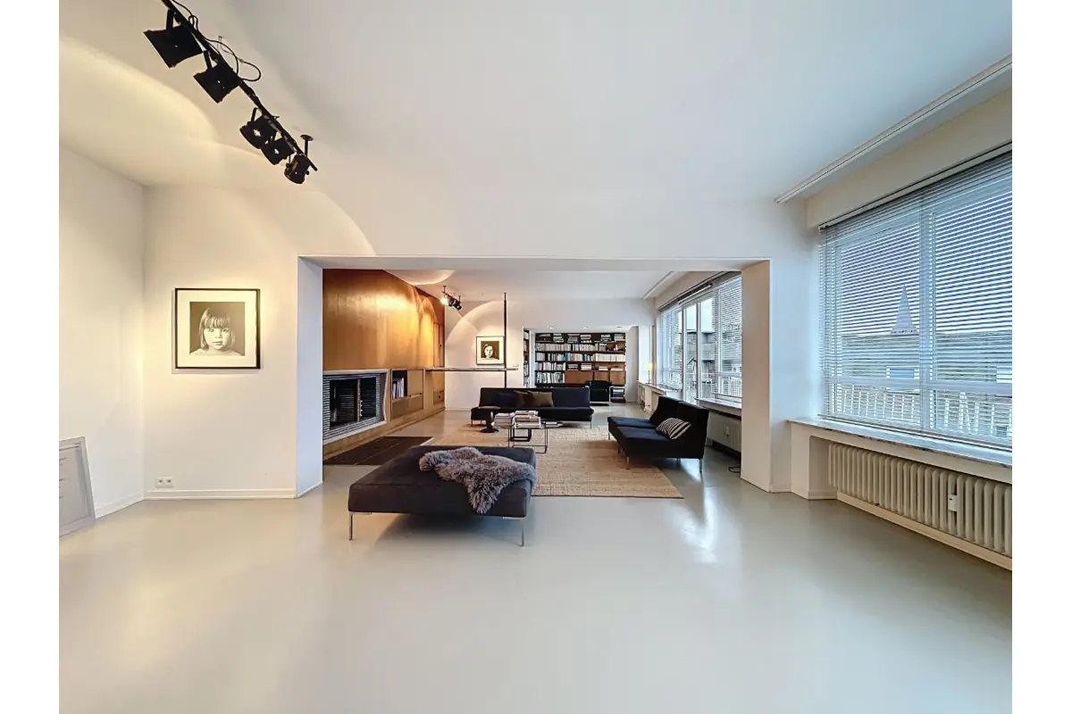 Appartement te  huur in Elsene 1050 2500.00€ 2 slaapkamers 157.00m² - Zoekertje 676637