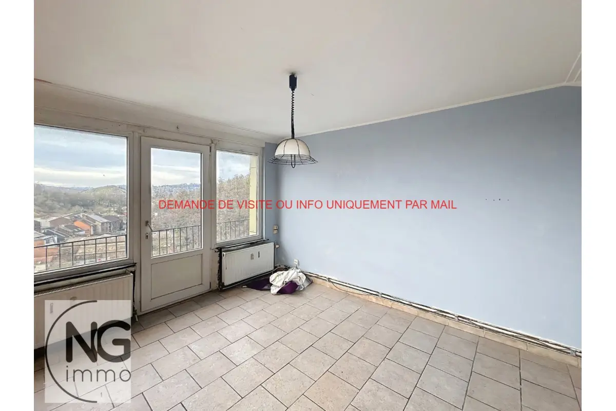 Studio à louer à Charleroi 6000 480.00€ 1 chambres 40.00m² - annonce 678244