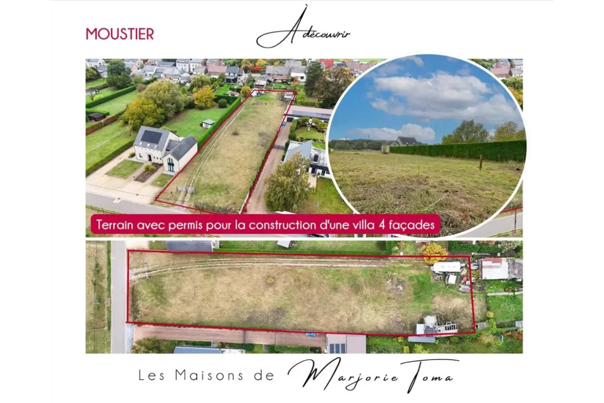 Terrain à vendre à Moustier-sur-Sambre 5190 110000.00€  chambres m² - annonce 678669