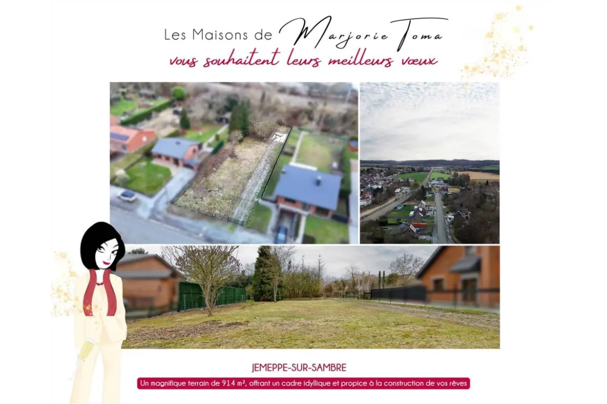 Terrain à vendre à Jemeppe-sur-Sambre 5190 99000.00€  chambres m² - annonce 678662