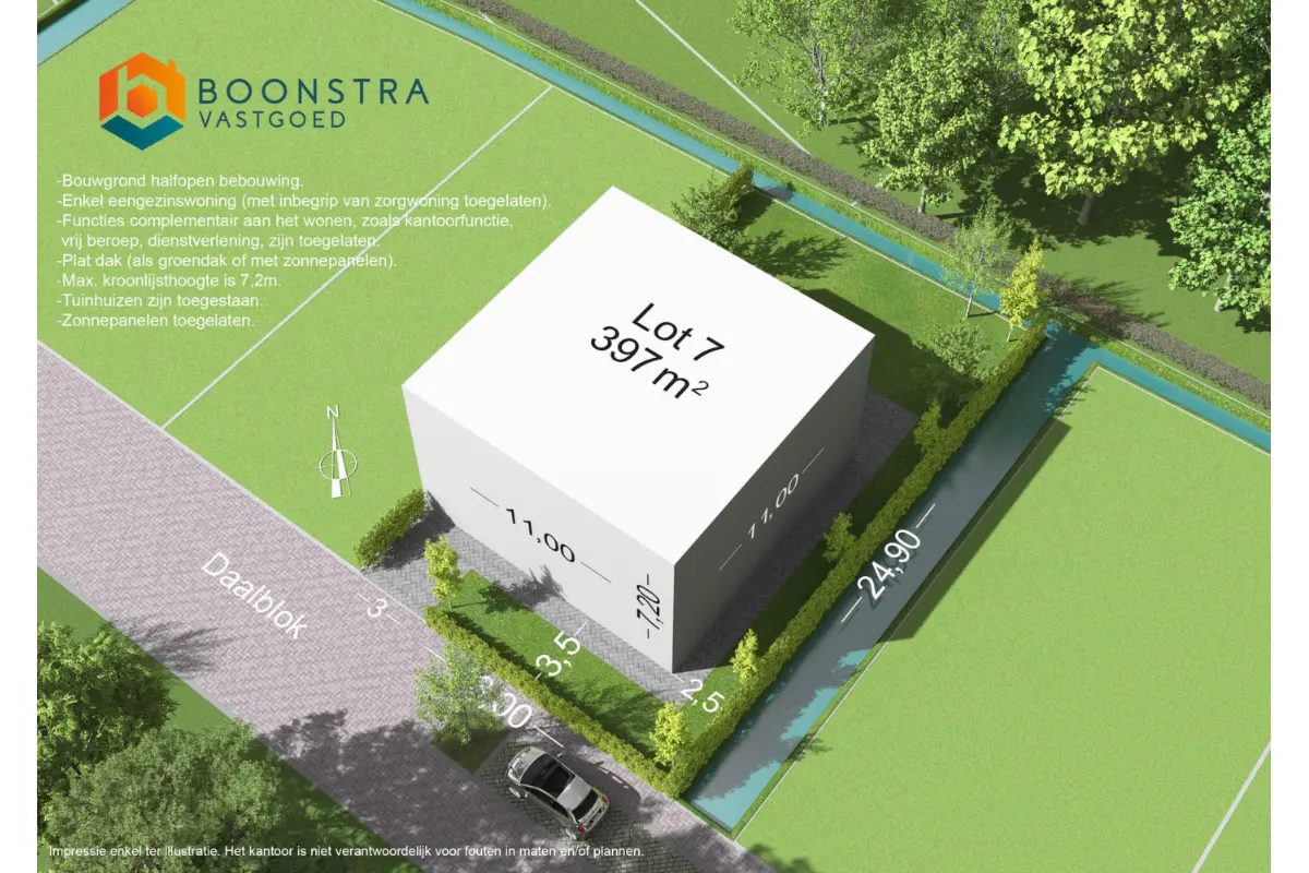 Terrain à vendre à Wilrijk 2610 300000.00€  chambres m² - annonce 678433