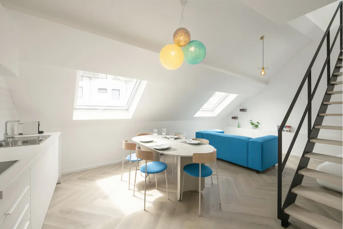 Appartement te  koop in Brussel 1000 325000.00€ 1 slaapkamers 60.00m² - Zoekertje 679909