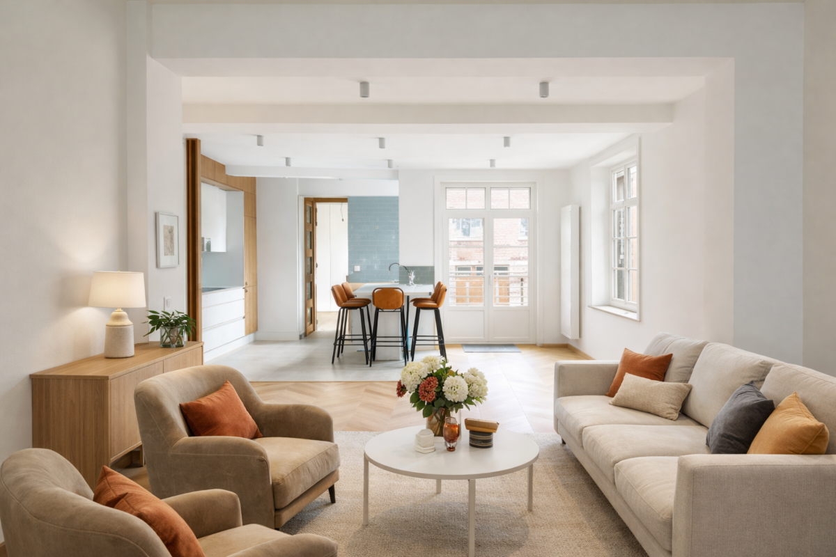 Appartement à vendre à Woluwe-Saint-Pierre 1150 519000.00€ 2 chambres 130.00m² - annonce 679882