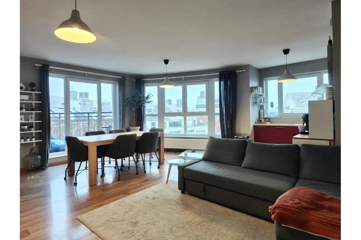 Appartement te  huur in Jette 1090 970.00€ 1 slaapkamers 72.00m² - Zoekertje 680589