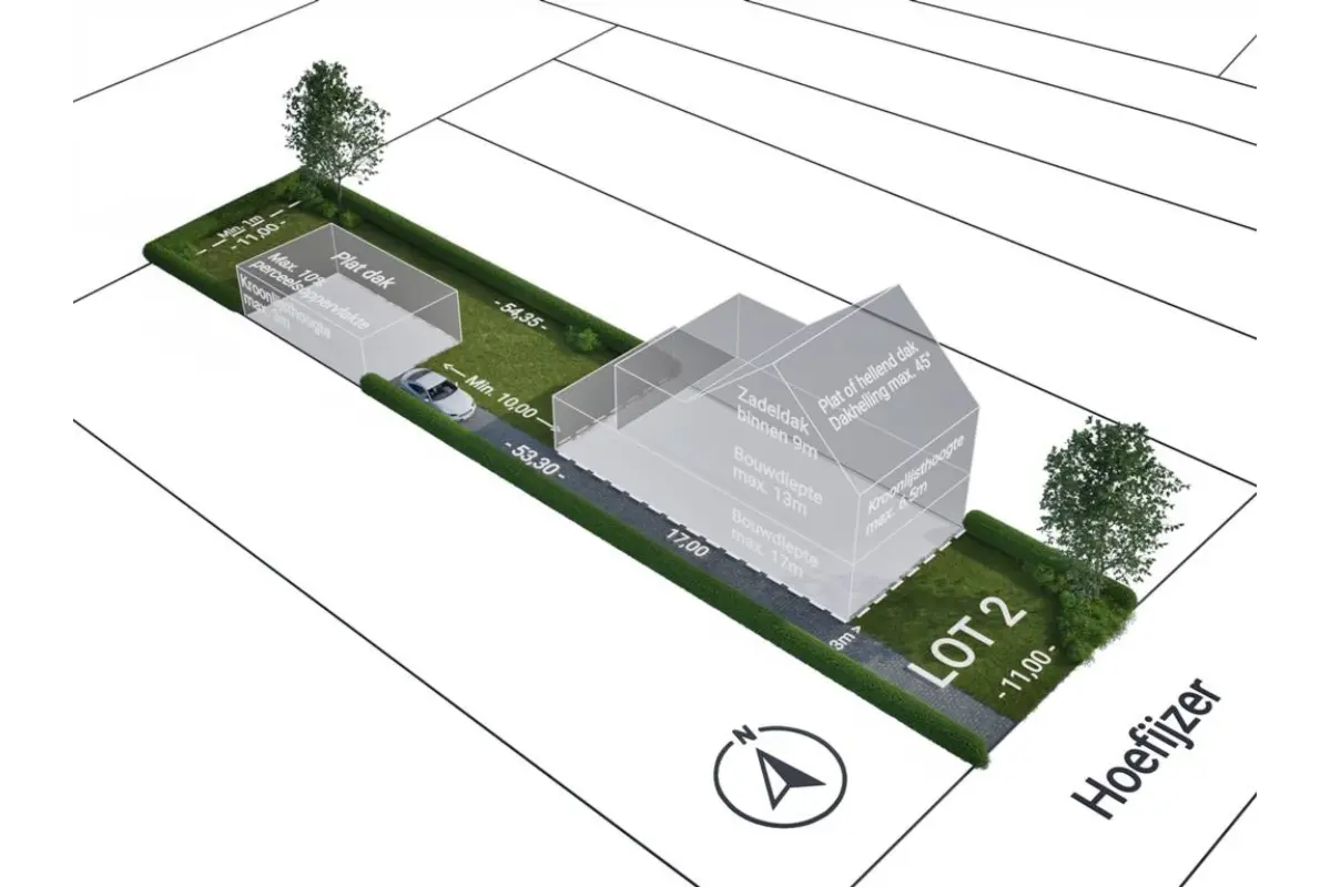 Terrain à vendre à Olen 2250 175000.00€  chambres m² - annonce 684699