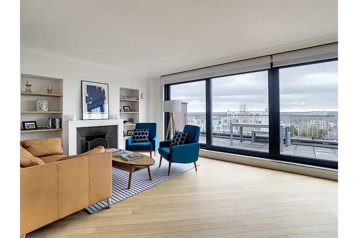 Appartement à louer à Bruxelles 1000 2500.00€ 2 chambres 129.00m² - annonce 684583